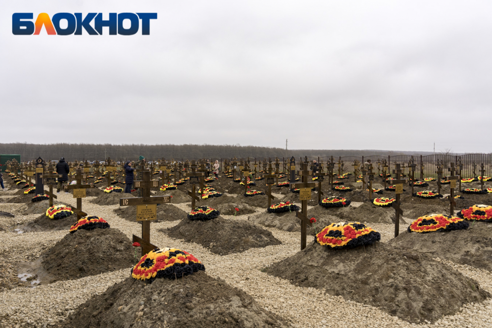 В России опубликовали фамилии сотен захороненных бойцов на кладбище ЧВК «Вагнер» в Краснодарском крае