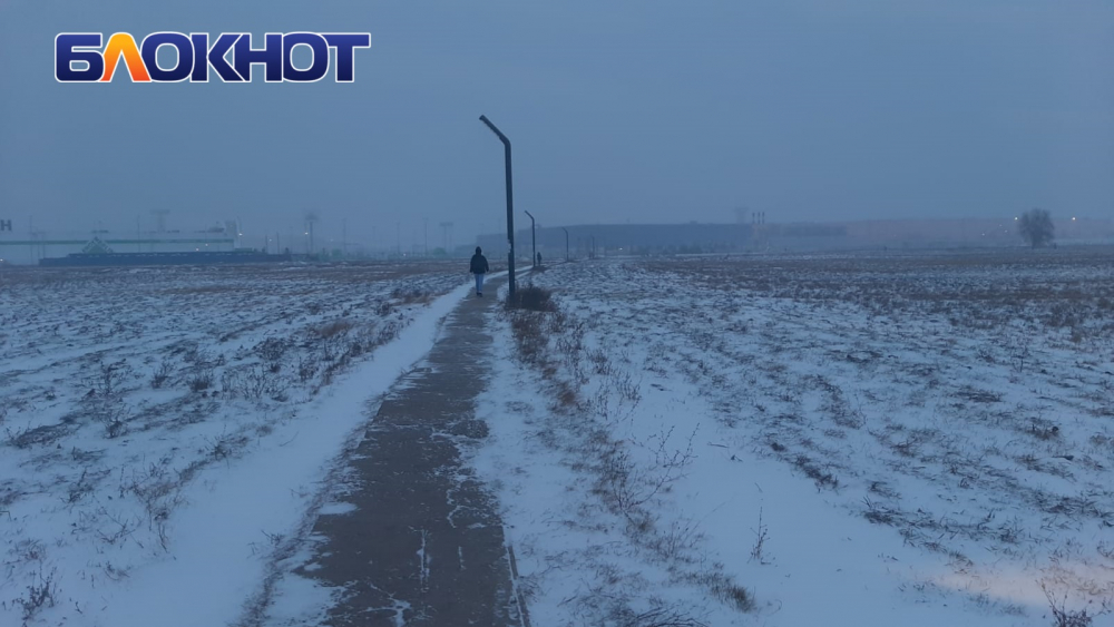 В Краснодарском крае снегопад продлится три дня при морозах до -18