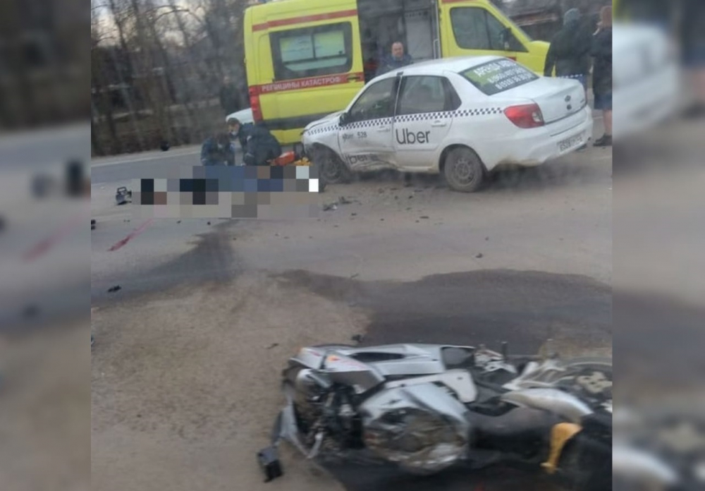 Таксист насмерть сбил мотоциклиста в Краснодаре