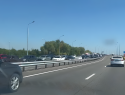 В Краснодарском крае тысячи авто застряли в пробках в адскую жару