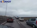 Автомобилисты застряли в 6-километровой пробке на трассе М-4 «Дон» в Краснодаре  