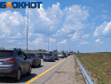 На трассе М-4 «Дон» в сторону Краснодара образовалась 8-километровая пробка