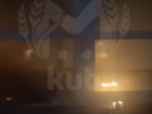Появилось видео поджога военкомата в Горячем Ключе