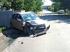 В Краснодаре в ДТП водитель «Хонда JAZZ» получил контузию глаз