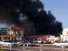 В Новокубанске произошел крупный пожар на центральном рынке