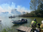 Авиацию МЧС России привлекли к тушению природного пожара в Краснодарском крае