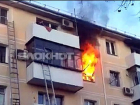 В Геленджике сгорела квартира в пятиэтажке: ВИДЕО
