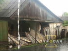Частный дом частично обрушился в Краснодаре во время дождя