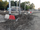 Мэра Краснодара возмутило халатное отношение к реконструкции трамвайного узла на Московской