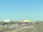 На трассе М-4 «Дон» в районе Горячего Ключа собралась пробка в 8 километров 