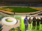 Игроки «Краснодара» вышли на поле нового стадиона «быков»