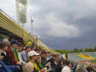 "Кубань" под проливным дождем проиграла дома Махачкале и поставила под сомнение свое пребывание в Первой лиге российского футбола