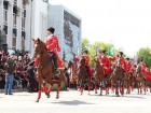 В Краснодаре прошел парад Кубанского казачьего войска