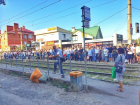 «Краснодар, Садовый мост: движения нет, но вы держитесь!»