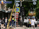 В Краснодаре демонтируют незаконные рекламные конструкции