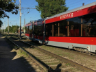  В Краснодаре сошел с рельсов новый трамвай «Витязь» 