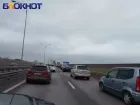 Автомобилисты создали пробку в 6 км на Восточном обходе Краснодара