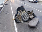 В аварии в Брюховецком районе чудом остался жив водитель «Лады»
