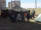 Краснодарские дольщики закончили голодовку и свернули палатки