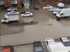 Улицы Краснодара к 7 января затопило водой: видео