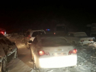  Снегопад парализовал движение на трассе Джубга-Сочи 
