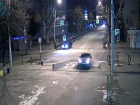 Пьяный водитель повредил Пушкинскую площадь в Краснодаре