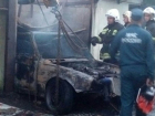  В Краснодаре в своем гараже сгорел дорогостоящий автомобиль 