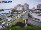 Огромная пробка возникла на Восточном обходе Краснодара