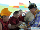 Олимпийский огонь встретили в буддийском монастыре в Чите