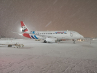 Из-за снегопада в Краснодаре закрыли аэропорт, задержаны 8 авиарейсов 