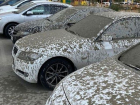 В Краснодаре дождь из бетона залил десяток припаркованных автомобилей