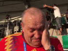  Натерпевшийся в Краснодаре испанский болельщик Маноло расплакался: его не пустили с барабаном на стадион 