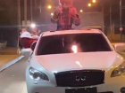  Житель Краснодара задержан за езду с фейерверками на машине