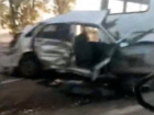 В Сети появилось видео жуткой аварии с пятью машинами на Кубани