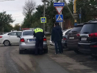 Пять экипажей ГИБДД охраняют "новый кирпич" на Тургенева в Краснодаре