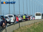 От Чёрного моря из Сочи к Краснодару туристы стоят в 30-километровых пробках