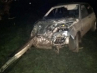 Молодого водителя в Кореновском районе госпитализировали после опрокидывания автомобиля