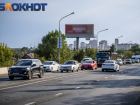 Затор в 4 км парализовал движение на Восточном обходе Краснодара