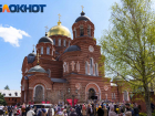 Православные верующие Краснодарского края отмечают Вербное воскресенье 