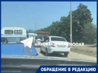 Создающие километровые пробки «обочечники» разозлили краснодарцев 