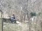 Жестокий живодер, убивший собственную собаку в Сочи, попал на видео