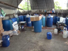 В Сочи обнаружили склад с 25 тоннами «палёного» алкоголя