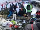 «Хочешь сосну - езжай в Сочи»: 20-метровое дерево упало на катавшуюся на склоне сноубордистку 