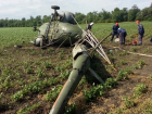Вертолет Ми-2 на Кубани совершил жесткую посадку