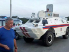 В Сочи привезли пострадавшую при взрыве в Абхазии с внутримозговой гематомой