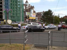 Перестрелкой закончилось преследование полицией легковушки в Краснодаре