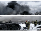 Эксперты МЧС определят уровень загрязнения воздуха после пожара на складе под Краснодаром