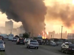 Три человека пострадали в пожаре на заправке на Кубани 