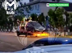 В соцсетях опубликовали кадры эвакуации машины пропавшего жителя Краснодарского края Александра Полещука