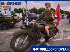 Автопробег ретро-техники устроили в Краснодаре в День Победы